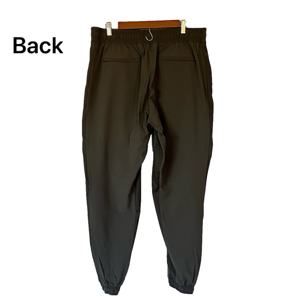 Athleta Brooklyn Jogger Textured Olive Green Size 14 - Picture 4 of 14